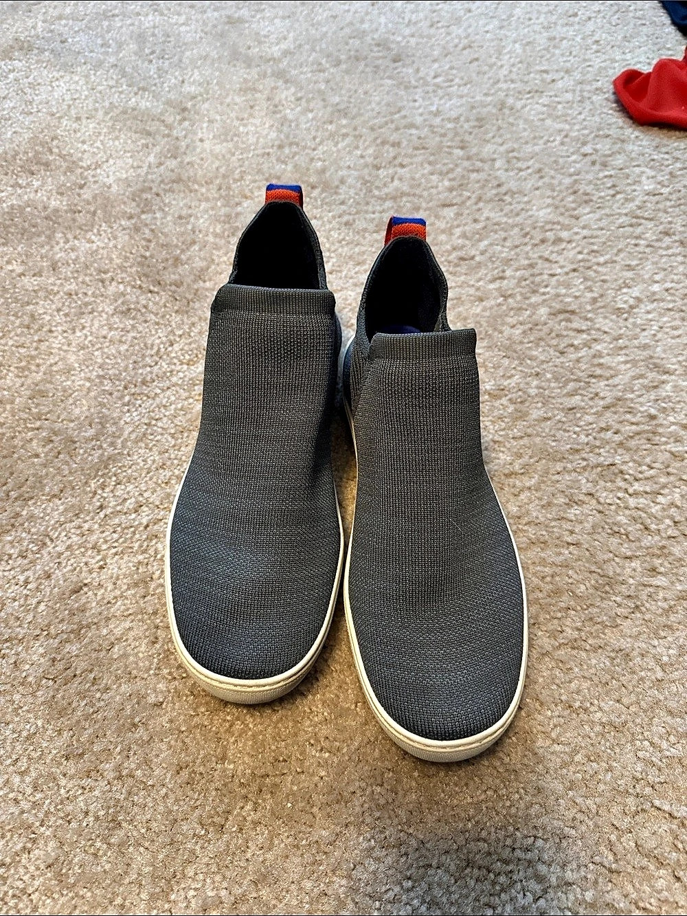 Rothy's The Original Slip On Sneaker blue & White